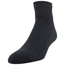 Load image into Gallery viewer, Gildan Men's Stretch Cotton Ankle Socks, 12-Pack, Black, Shoe Size: 6-12