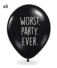 Load image into Gallery viewer, Funny Party Pieces Abusive Birthday Balloons - Pack Of 12 Different Funny Offensive Balloons (For Her)