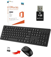 Load image into Gallery viewer, Lenovo M93P SFF Computer Desktop PC, Intel Core i7 3.4GHz, 16GB Ram, 512GB M.2 SSD, Wireless Keyboard & Mouse, WiFi | Bluetooth, New 23.8" FHD LED Monitor, Microsoft Office 365, Win 10 Pro (Renewed)