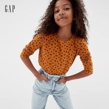 Load image into Gallery viewer, GAP Girls Foreversoft Long Sleeve T-Shirt Black