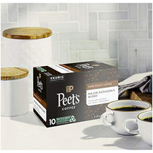 Load image into Gallery viewer, Peet’s Coffee, Major Dickason's Blend - Dark Roast Coffee - 10 K-Cup Pods for Keurig Brewers (1 Box of 10 K-Cup Pods)
