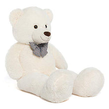 Load image into Gallery viewer, MaoGoLan 39'' Soft Big Teddy Bear Stuffed Animal 3ft Stuffed Bear Toy Giant Cute White Teddy Bear Huge