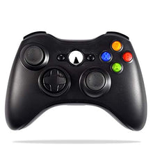 Load image into Gallery viewer, Wireless Controller for Xbox 360, Astarry 2.4GHZ Game Controller Gamepad Joystick for Xbox & Slim 360 PC Windows 7, 8, 10 (Black)