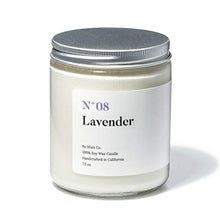 Load image into Gallery viewer, A Scent for Every Memory | Scented Luxury Soy Wax Candle | Handcrafted in USA | N07 Lavender | Long Lasting Burning for Stress Relief 7.5 oz