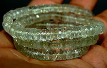 Load image into Gallery viewer, GEMS-WORLD Beads Gemstone 1 Strand Natural Chrome Tourmaline-Gorgeous Clean Smooth Beads Rondelle Shape 7x5.mm Approx 9.5 inch