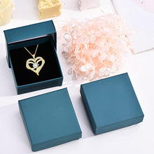 Load image into Gallery viewer, Sianilvera Love Heart Necklaces for Women 925 Sterling Silver Pendant Necklace Birthday Valentines Jewelry Gift for Women Sister Girls White