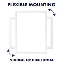 Load image into Gallery viewer, Quartet Magnetic Whiteboard, 17" x 23" Small White Board for Wall, Dry Erase Board for Kids, Perfect for Home Office & Home School Supplies, Dry Erase Marker, Magnets, White Frame (MWDW1723M-WT)
