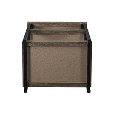 Load image into Gallery viewer, Household Essentials Ashwood Low Square Side End Table with Shelf for Storage