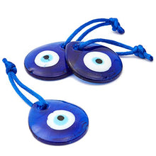 Load image into Gallery viewer, Juvale Hamsa Evil Eye Beads for Décor and Home Protection, 12 Pack, Dark Blue