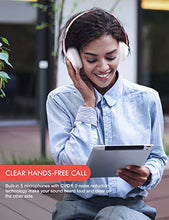 Load image into Gallery viewer, Hybrid Active Noise Cancelling Headphones, SuperEQ S1 Wireless Over Ear Bluetooth Headset, 45H Playtime, Hi-Res Audio, Deep Bass, Wireless & Wired 2-in-1 Ideal for Travel Home Office (White)