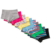 Load image into Gallery viewer, Alyce Intimates Womens Cotton Boyshort Panty, Pack of 10
