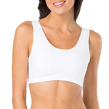 Load image into Gallery viewer, Fruit of the Loom Womens Built Up Tank Style Sports Bra