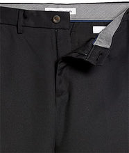 Load image into Gallery viewer, Amazon Essentials Men's Slim-Fit Flat-Front Dress Pant, Black, 34W x 32L