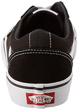 Load image into Gallery viewer, Vans YT Ward Sneaker, Black ((Suede/Canvas) Black/White Iju), 11 US Unisex Little Kid