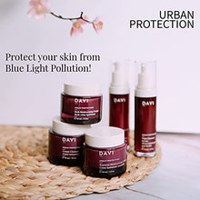 Load image into Gallery viewer, DAVI Rich Moisturizing Cream with Blue Light Protection | Daily Hydrating Face Moisturizer for Dry Skin | Anti-Aging | All Natural | Non-GMO | Paraben-Free | Cruelty-Free | 2.0 Fl Oz Jar