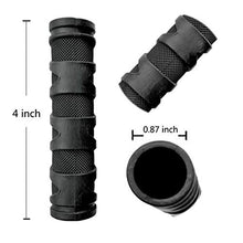 Load image into Gallery viewer, viewm Bike Grips Non Slip Soft Rubber Handlebar Grips Bike Parts for BMX, MTB, Scooter, Folding Bike, Beach Cruiser, Anti-Slip Shock Absorbing Mountain Bike Handle bar Grips