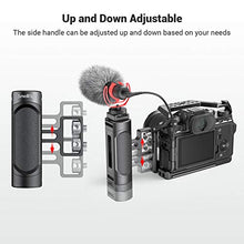 Load image into Gallery viewer, SMALLRIG Mini Side Handle Handgrip with Dual 1/4"-20 Screw Mount for Mirrorless Digital Camera DSLR Camera Small Camera Cage Built-in Wrench, Up and Down Adjustable - 2916