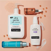 Load image into Gallery viewer, Neutrogena Oil Free Moisture Daily Hydrating Facial Moisturizer & Neck Cream with Glycerin - Fast Absorbing Ultra Gentle Lightweight Face Lotion & Sensitive Skin Face Moisturizer, 4 fl. oz (Pack of 2)