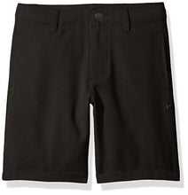 Load image into Gallery viewer, Under Armour Boys' Little Golf Medal Play Short, Belt Loops, Elastic Closure, Lightweight & Stretchy, Black, 4T