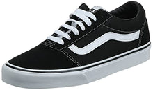 Load image into Gallery viewer, Vans Boy's^Boy's^Boy's Ward Low-Top Sneakers, Black ((Suede/Canvas) Black/White Iju), 13 UK