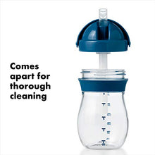 Load image into Gallery viewer, OXO Tot Transitions Straw Cup 9 oz - Navy - 2 Pack