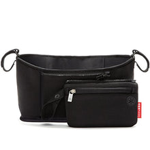 Load image into Gallery viewer, Skip Hop Universal Stroller Organizer: Insulated Beverage and Essentials Stroller Caddy, Black