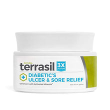 Load image into Gallery viewer, Diabetic Ulcer Cream & Sore Relief Treatment - Natural Healing of Diabetic Ulcers with 3X Action for Soothing Relief by Terrasil - 44gm Jar