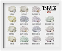 Load image into Gallery viewer, Eye Candy Pigments Ghost Interference Mica Pigment Powder Set - Mica Powder for Epoxy Resin Art - Woodworking - Epoxy Resin - Bath Bombs - Pigment Powder Variety Pack - 75g - Non-Toxic - Skin Safe