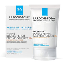 Load image into Gallery viewer, La Roche-Posay Toleriane Double Repair UV Face Moisturizer with SPF, Daily Facial Moisturizer with Ceramide and Niacinamide for All Skin Types, Sunscreen SPF 30, Oil Free, Fragrance Free