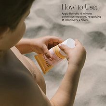 Load image into Gallery viewer, Evereden Premium Baby Sunscreen SPF 30, 2 fl oz., Evereden Kids Face Cream: Melon Juice, 1.7 oz. & Evereden Kids Face Wash: Melon Juice, 3.4 fl oz. | 3 Item Bundle Set | Clean & Natural Skincare