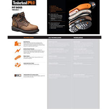Load image into Gallery viewer, Timberland PRO mens Pit 6 Inch Steel Safety Toe Industrial Work Boot, Brown/Brown, 9 US