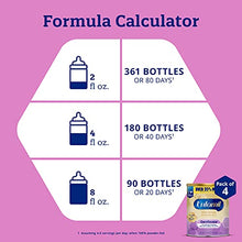 Load image into Gallery viewer, Enfamil Gentlease Baby Formula, Reduces Fussiness, Crying, Gas and Spit-up in 24 hours, DHA & Choline to support Brain development, Value Powder Can, 27.7 Oz (Pack of 4)