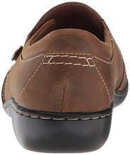 Load image into Gallery viewer, Clarks Women's Ashland Lane Q Loafer, dark tan leather, 110 M US