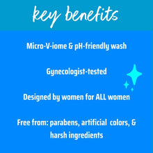 Load image into Gallery viewer, QUEEN V Queen it Up- Intimate Wash, pH friendly, daily use fresh and clean shower gel with lemongrass extract and lactic acid, gynecologically tested, recyclable bottle, 6.76 fl oz.
