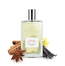 Load image into Gallery viewer, Cremo Spice & Black Vanilla Cologne Spray, An Explosion of Vibrant Spices, Tobacco and Black Vanilla, 3.4 Oz