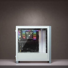 Load image into Gallery viewer, Corsair 4000D Airflow Tempered Glass Mid-Tower ATX PC Case - White