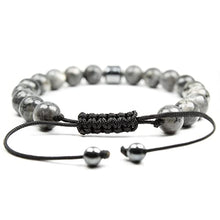 Load image into Gallery viewer, Iridescent Spectrolite Bracelet - Handcrafted Natural Gemstone Jewelry for Men & Women