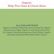 Load image into Gallery viewer, Organic Baby Face Nose & Cheek Balm for Dry Skin by Earth Mama | Natural Petroleum Jelly Alternative, 2-Fluid Ounce