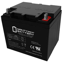 Load image into Gallery viewer, Mighty Max Battery 12V 50AH Replacement Battery Compatible with Minn Kota Trolling Motors Brand Product