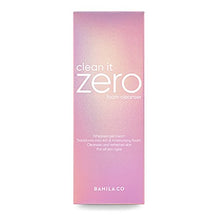 Load image into Gallery viewer, BANILA CO NEW Clean It Zero Foam Cleanser 150ml, all skin types, creamy foam cleanser with natural herbs