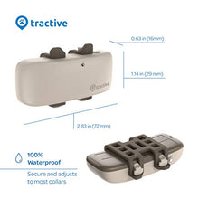 Load image into Gallery viewer, Tractive Waterproof GPS Dog Tracker - Location & Activity, Unlimited Range & Works with Any Collar (Beige - Newest Model)