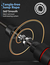 Load image into Gallery viewer, NORSENS Ab Roller Wheel, 3-in-1 Ab Wheel Roller for Abdominal Exercise with Knee Pad, Adjustable Speed Jump Rope and Push up Bars, Exercise Equipment for Home Gym Office Workout