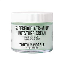 Load image into Gallery viewer, Youth To The People Superfood Air-Whip Moisture Cream - Hyaluronic Acid + Green Tea Moisturizer - Vegan Gel Cream Ideal for Combination or Oily Skin Types - Clean Beauty (2oz)