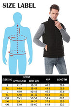 Load image into Gallery viewer, Venustas Men's Heated Vest with Battery Pack 7.4V, Heated hunting vest