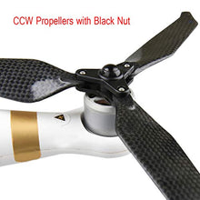 Load image into Gallery viewer, O'woda Foldable Carbon Fiber Tri-Blades Propellers Low-Noise Quick Release CW & CCW Props for DJI Phantom 3 Standard/Professional/Advance / 3SE Drone Accessories
