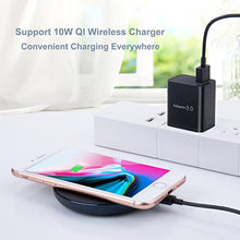 Load image into Gallery viewer, OKRAY Fast Charge 3.0 Wall Charger, 2 Pack 18W 3.0 Adapter Fast Charging USB Wall Charger Power Adapter Blocks Phone Charger Compatible for iPhone/iPad, Galaxy S10/S9/S8, Note 10/9/8, Wireless Charger