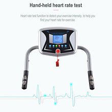 Load image into Gallery viewer, Electric Folding Treadmill, Compact Exercise Treadmills for Home Office Gym Small Spaces, Running Machine for Running and Walking w/LCD Display, Electric Motorized Running Machine