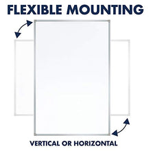 Load image into Gallery viewer, Mead Whiteboard, White Board, Dry Erase Board, 3' x 2', Silver Aluminum Frame (85356)