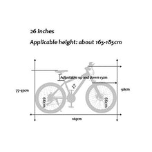 Load image into Gallery viewer, GYZLZZB Ten Knife Wheels Adult 26 Inch 21-Speed Bicycle Full Suspension Gears Dual Disc Brakes Mountain Bicycle, High-Carbon Steel Outdoors Mountain Bike with Shelves and Fenders(Red)