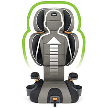 Load image into Gallery viewer, Chicco KidFit 2-in-1 Belt-Positioning Booster Car Seat, Backless and High Back Booster Seat, For children aged 4 years and up and 40-100 lbs. | Gravity/Grey